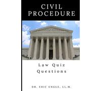 Quizmaster Point Of Law: Civil Procedure: Volume 3 (Quiz Master Law Flash Cards)