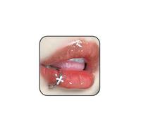 Quizzhe Fake Nose Ring Gothic Hoops Close Lip Ring Silver Piercing Cross Ear Cuffs Faux Helix Cartilage Wrap Earrings Trendy Body Piercing Jewelry for Women Men (Style1, 1.2 * 8mm)