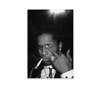 QUJIAOFUMEISUU ASAP Rocky Poster Aesthetic Canvas Print Room Aesthetic Wall Art 08x12inch(20x30cm) Unframe-ASAP Rocky-1