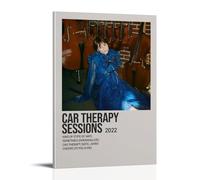 QUJIAOFUMEISUU Car Therapy Sessions by Faye Webster Poster Aesthetic Canvas Print Room Aesthetic Wall Art 08x12inch(20x30cm) Frame-Car Therapy Sessions by Faye Webster