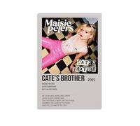 QUJIAOFUMEISUU Cate's Brother by Maisie Peters Poster Aesthetic Canvas Print Room Aesthetic Wall Art 16x24inch(40x60cm) Unframe-Cate's Brother by Maisie Peters