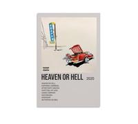 QUJIAOFUMEISUU Heaven Or Hell by Don Toliver Poster Aesthetic Canvas Print Room Aesthetic Wall Art 20x30inch(50x75cm) Unframe-Heaven Or Hell by Don Toliver