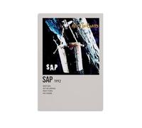 QUJIAOFUMEISUU Sap by Alice In Chains Poster Aesthetic Canvas Print Room Aesthetic Wall Art 16x24inch(40x60cm) Unframe-Sap by Alice In Chains