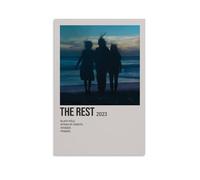 QUJIAOFUMEISUU The Rest by Boygenius Poster Aesthetic Canvas Print Room Aesthetic Wall Art 16x24inch(40x60cm) Unframe-the Rest by Boygenius