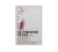 QUJIAOFUMEISUU The Storm before The Calm by Alanis Morissette Poster Aesthetic Canvas Print Room Aesthetic Wall Art 24x36inch(60x90cm) Unframe-the Storm before The Calm by Alanis Morissett