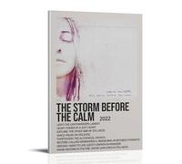 QUJIAOFUMEISUU The Storm before The Calm by Alanis Morissette Poster Aesthetic Canvas Print Room Aesthetic Wall Art 20x30inch(50x75cm) Frame-the Storm before The Calm by Alanis Morissett