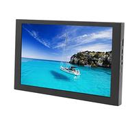 Qukaim 10.1in Digital Picture Frame, Capacitive Touch Display with Built-in Speaker, HD Multimedia and VGA Interface, Color Touch Screen Monitor for DVRs and Computers