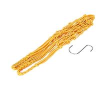 Qukaim 100Pcs Poultry Foot Rings, Identification Leg Buckle with Numbers for Chicken Duck Bird, Plastic, Orange, Poultry Feeding Supplies, Adjustable Water Feeder, Hanging Net Bag