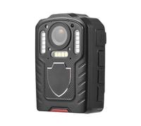 Qukaim 1080P Body Camera, Wearable Camcorder with LCD Screen, IR Night Vision, Motion Detection, Built-in 64GB Memory for Law Enforcement, Delivery, Personal Traveling