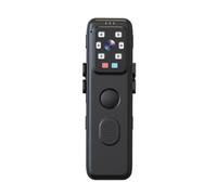 Qukaim 1080P WiFi Body Camera, Wearable Mini Camcorder with Night Vision, Red Blue Warning Light, Video Recording for Law Enforcement, Delivery, Personal Use, Outdoor Recording