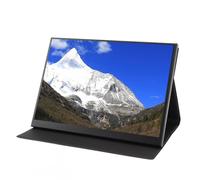 Qukaim 11 Inch Portable Digital Picture Frame, 2560x1440 HDR Display, Type C External Screen with Dual Speakers for Laptop PC Gaming and Monitoring