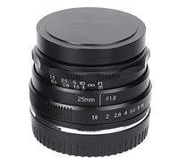 Qukaim 25mm F1.8 M4/3 Mount Large Aperture Wide Angle Portrait Lens for Olympus, Compact Design, Lightweight, Optics, Ideal for Portrait Photography