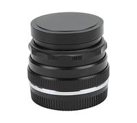 Qukaim 25mm F1.8 Manual Focus Prime Lens, 7 Elements in 5 Groups, APS-C Lens for Olympus M4/3 Mount Camera, F1.8 Aperture, Ideal for Photography