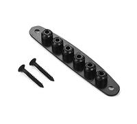 Qukaim 2Pcs Humbucker Guitar Pickup Cover, 50mm + 52mm Pole Spacing Metal LP Guitar Neck Pickup Covers for Electric Guitar, Silver Finish