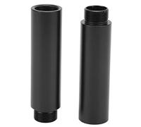 Qukaim 2pcs Mic Holder Extension Rod Set, Adjustable Length Aluminum Microphone Holder Upgrade Parts, Microphone Thread Stabilizer Rod, Accories