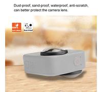 Qukaim 2Pcs/Set Acrylic Protective Lens Frame Cover Compatible with Go-Pro Max, Anti-Oil Anti-Scratch Lens Protector, Camera Accories