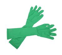 Qukaim 2Pcs Universal Chromakey Green Screen Gloves, Invisibility Effect Background Gloves for Photography, Photo, Video, Film Post Production