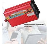 Qukaim 3000W 12V to 220V UPS Solar High Power Supply Inverter Converter for Home and Car, Heavy-Duty Power Converter, Efficient Inverter for 12V Systems