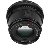 Qukaim 35mm F1.4 Large Aperture APSC M43 Portrait Lens for GH5/GM10/GX8/GF9/G7 Camera, Manual Prime Lens, M43 Mount Lens