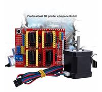 Qukaim 3D PrinterCNC Module Kit Professional 3D Printer CNC Module Kit, DIY Kit for 3D Printer, Stepper Motor Drive, Compatible with Kuman, Complete Assembly for 3D Printing Projects,
