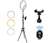 Qukaim 450mm Round Style Softbox, Foldable Soft Flash Light Diffuser for Photography, Speedlight Flash Light Shoot, Lightweight, Portable, Photography Accories