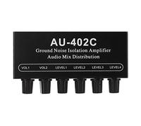 Qukaim 4in2 Out o Mixer Radio Transceiver, 3.5-30MHz, 13.8V, 5W Input, 70W Output, High Frequency SSB Linear Amplifier, AM, CW, FM Receiver for Handheld Use