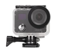 Qukaim 4K 50fps Action Camera, 131ft Underwater, 150° Wide Angle, 2in IPS Color Touchscreen, Front Rear Display, Remote Control, Waterproof Sports Camera