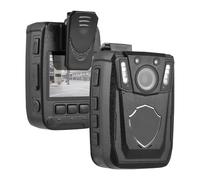 Qukaim 4K Body Camera, Wearable Camcorder with LCD Screen, IR Night Vision, Motion Detection, Loop Recording, Built-in 64GB Memory for Law Enforcement and Personal Use