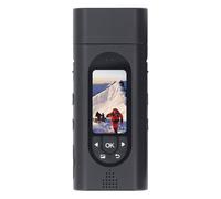 Qukaim 4K Digital Camera, 48MP Autofocus Vlogging Camera with 3in 180° Flip Screen, Anti Shake, 32G Card, 0.45X Wide Angle Macro Lens, White, Body Worn Camera with 1080P Video Recording