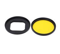Qukaim 52mm Yellow Camera Lens Contrast Filter, Lens Protector Replacement for HERO 9 Action Camera, High-Contrast Photography Accory
