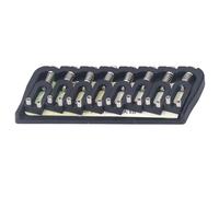 Qukaim 6 String Guitar Bridge Guitar Bridge Replacement, Zinc Alloy Vintage Bridge with Studs for LP SG EPI Style 6 String Electric Guitars, Design