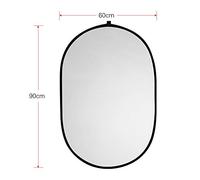 Qukaim 60 x 90cm Photography Light Reflector, 2-in-1 Silver Gold Portable for Studio Outdoor Photography, Includes Carry Bag, Photography Accories