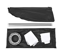 Qukaim 60 x 90cm Rectangular Softbox, Profional Portable Photography Soft Box with Bowens Mount, Includes Storage Bag for Portrait Live Stream Video Shooting