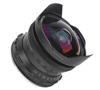 Qukaim 7.5mm F2.8 FX Mount Ultra Wide Angle Fisheye Scenery Lens for Fuji XT4/XT3/XT30/XS10, Black, Mirrorl Camera Lens