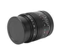 Qukaim 7ARTISANS 24mm F1.4 Wide Angle Lens, Metal Shell, 2 ED Glass, Manual Lens for M3 M5 M6 M6 II M10 M100 M50 Cameras, Half Frame Photography Lens