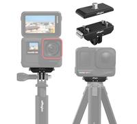 Qukaim AC14-B Magnetic Quick Release Mount for Action Camera, Metal Camera Mount with Universal 1/4in Screw Hole, Compatible with and Hero 12