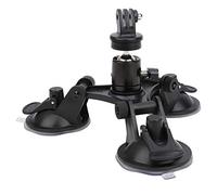 Qukaim Action Camera Aluminium Alloy 360 Degree Rotation Ballhead Universal Stand, Bike and Motorcycle Bracket, Lightweight and Sturdy Design, Compatible with Various Action Cameras