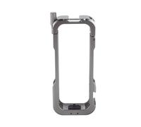 Qukaim Action Camera Frame Cage for X4, Aluminum Alloy Protective Cage Video Rig with Cold Shoe Mount and 1/4 Inch Screw Holes for Mic and LED Light
