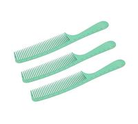 Qukaim Anti Static Hair Comb Wooden Massage Comb, Wide Tooth Meridian Scraping Comb, Fish Shaped Design, Hair Brush for Scalp Massage and Detangling, 20 cm Long