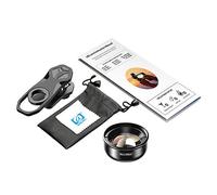 Qukaim APL-HB100mm Universal Smartphone Macro Lens, 4K HD Phone Camera Lens, No Distortion, Compatible with 11/XS/XS Max/XR/X/8/8 Plus