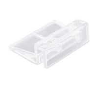 Qukaim Aquarium Bracket Aquarium Acrylic Bracket, Clear Color Fish Tank Holder, Easy to Install 8mm Frame, Ideal for Supporting Aquariums, Durable Design