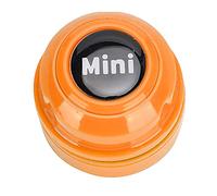 Qukaim Aquarium Brush Mini Fish Tank Magnetic Cleaning Brush, Strong Magnetic Algae Removal Scrubber for Aquarium Glass, Compact Design, Easy to Use, Orange