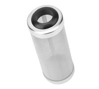 Qukaim Aquarium Filter Aquarium Fish Tank Stainl Steel Mesh Filter Net Case, 16mm Diameter, Protects Shrimp and Fish, Ideal for Floating Islands and Basking Platforms