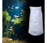 Qukaim Aquarium Filter Bags Premium Aquarium Filter Socks, Replacement Marine Reef Filter Bags, Bracket Holder, Compatible with Fish Tank Systems, 10 x 5 in