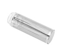 Qukaim Aquarium Filter Cover Aquarium Filter Guard, Stainless Steel Fish Tank Intake Strainer Cover, Protects Fish and Shrimp from Inhalation, Durable Mesh Design, 5 x 5 in