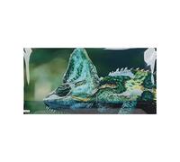 Qukaim Aquarium Sticker Aquarium Background PVC 3D Effects, Multipurpose Fish Tank Decoration Picture, 122 x 50 cm / 48.0 x 19.7 in, Suitable for Aquascaping and Fish Tanks