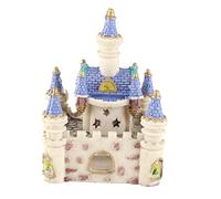 Qukaim Aquarium Supplies Aquarium Resin Castle Decoration, High Simulation Roman Castle Ornament for Fish Tank, Ideal for Aquatic Environments, 10 x 6 x 8 in, Suitable for Freshwater and Saltwater