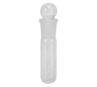 Qukaim Aquarium Supplies Clear Glass Planaria Trap, Aquatic Planarian Leech Trap Tube, 2 Hole Catcher for Cherry Shrimp, Crystal Red Shrimp, Dwarf Shrimp, Aquarium Supplies