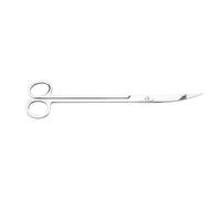 Qukaim Aquarium Trim Stainl Steel Aquarium Plant Scissors, Curved Trim Tool for Water Plants, Fish Tank Use, 12 in Long, Precision Cutting, Aquarium Plant Maintenance