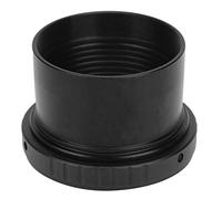 Qukaim Astronomical Telescope T2 Extension Tube, M48*0.75 Alloy Accory, Available in 5mm, 10mm, 15mm, 30mm Lengths, Black